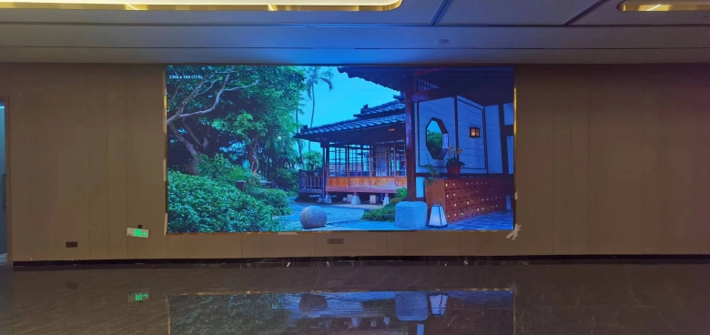 某飯店P(guān)2全彩LED顯示屏